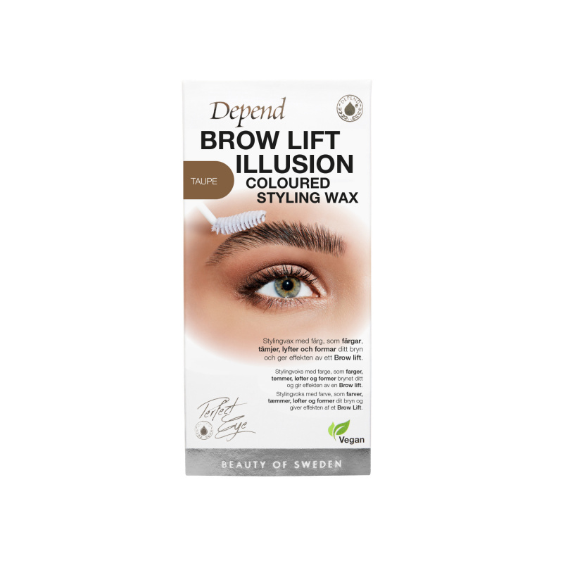 4972 Coloured Brow Lift Illusion Styling Wax Taupe NORD