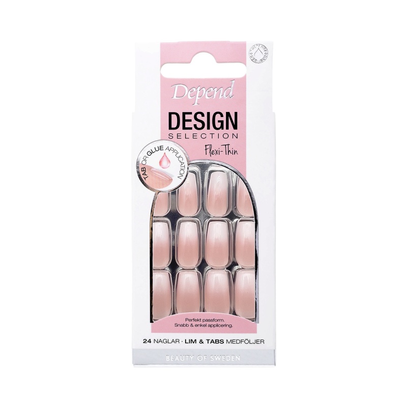 80220 Losnaglar Design Selection French Ombre Short Coffin