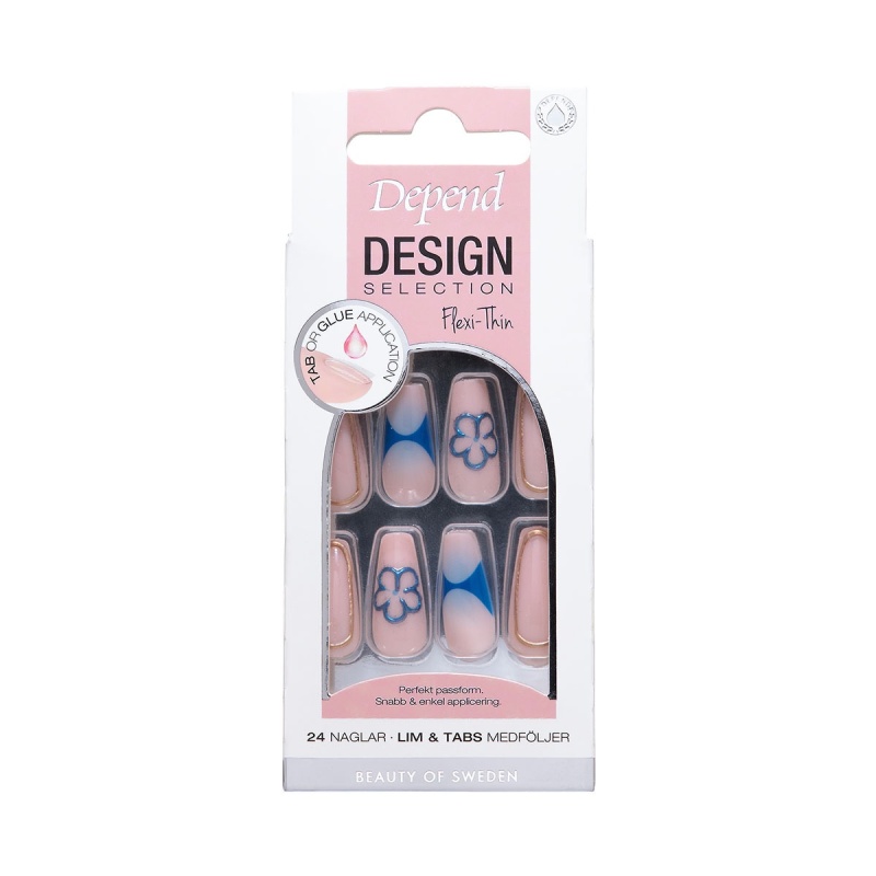 80227 Losnaglar Design Selection Couture Fashionista Coffin